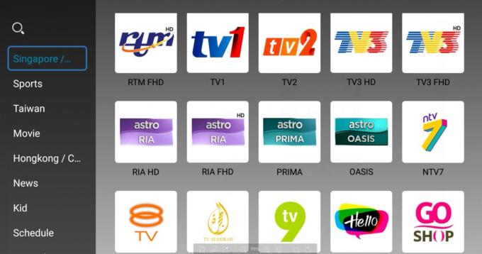 完全な4K HD TVマレーシアMyiptv 4K Apk Astroチャネルの人間の特徴をもつアラビアIptvの予約購読