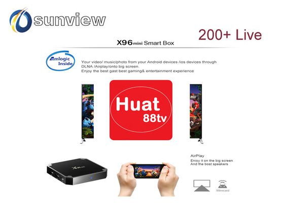 中国 HK Huat 88のIptv Apkの熱い有料テレビ チャネル、Huat88tv Apkインターナショナル サプライヤー
